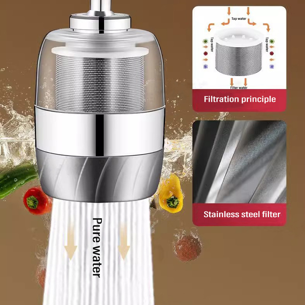 Home Bar Sink - Kitchen Stainless Steel 3 Modes Faucet