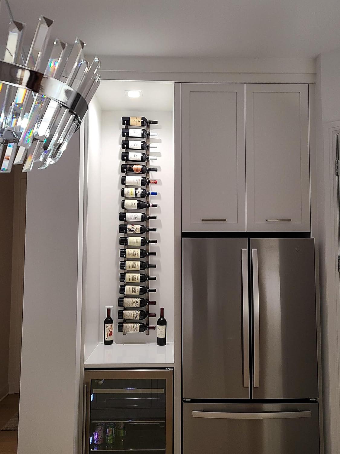 Matte Black Single Depth Metal - Home Bar Shelves のレビューと価格