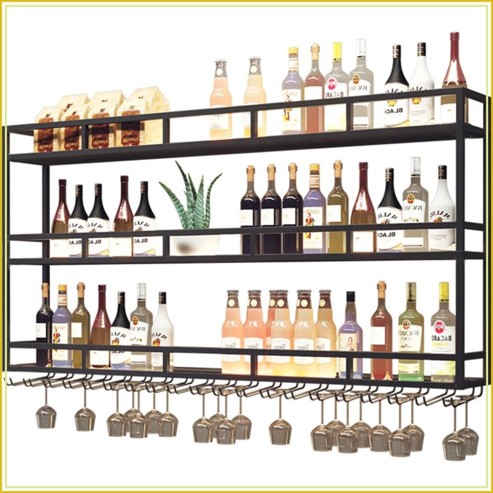 Large Heavy Duty 47in Wine Rac - Home Bar Shelf のレビューと価格