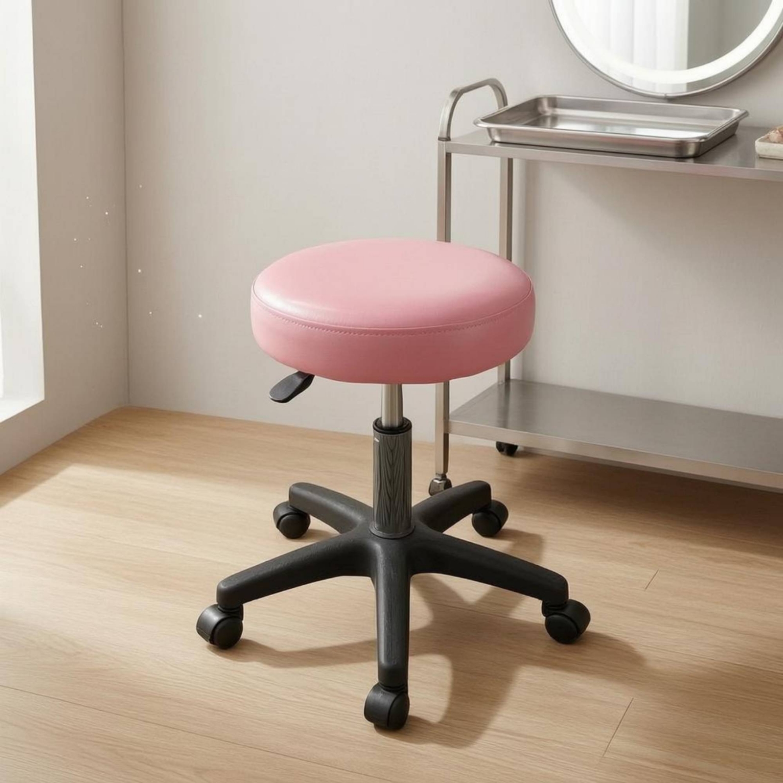 Height Adjustable Swivel Stool - Home Bar Seating のレビューと価格