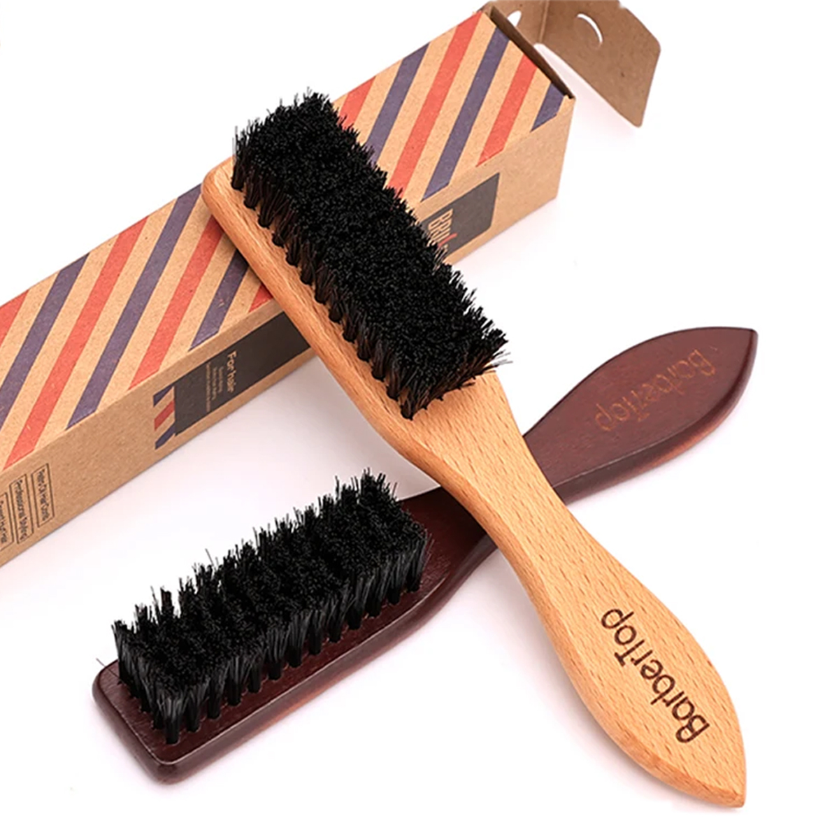 Barbershop Wooden Handle Boar  - Home Barbershop のレビューと価格
