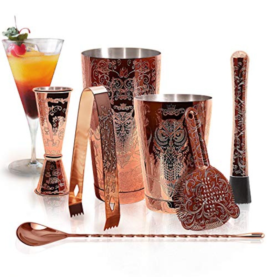 Sky Fish Bartender Kit Cocktai - Boston Shaker Set のレビューと価格