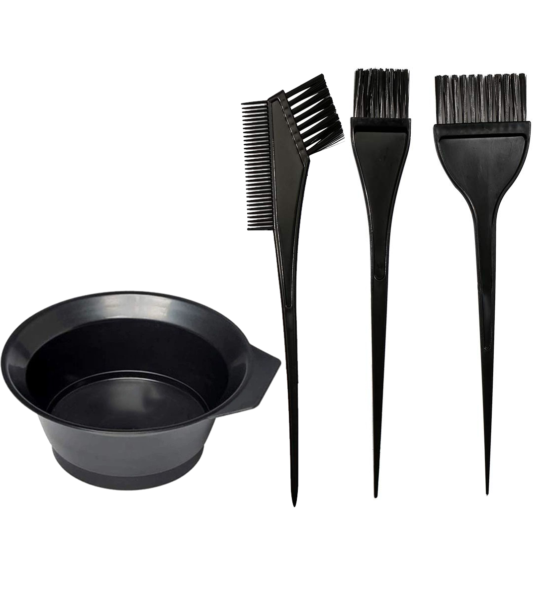 4Pcs Home Salon Hair Dyeing Br - Home Barber のレビューと価格
