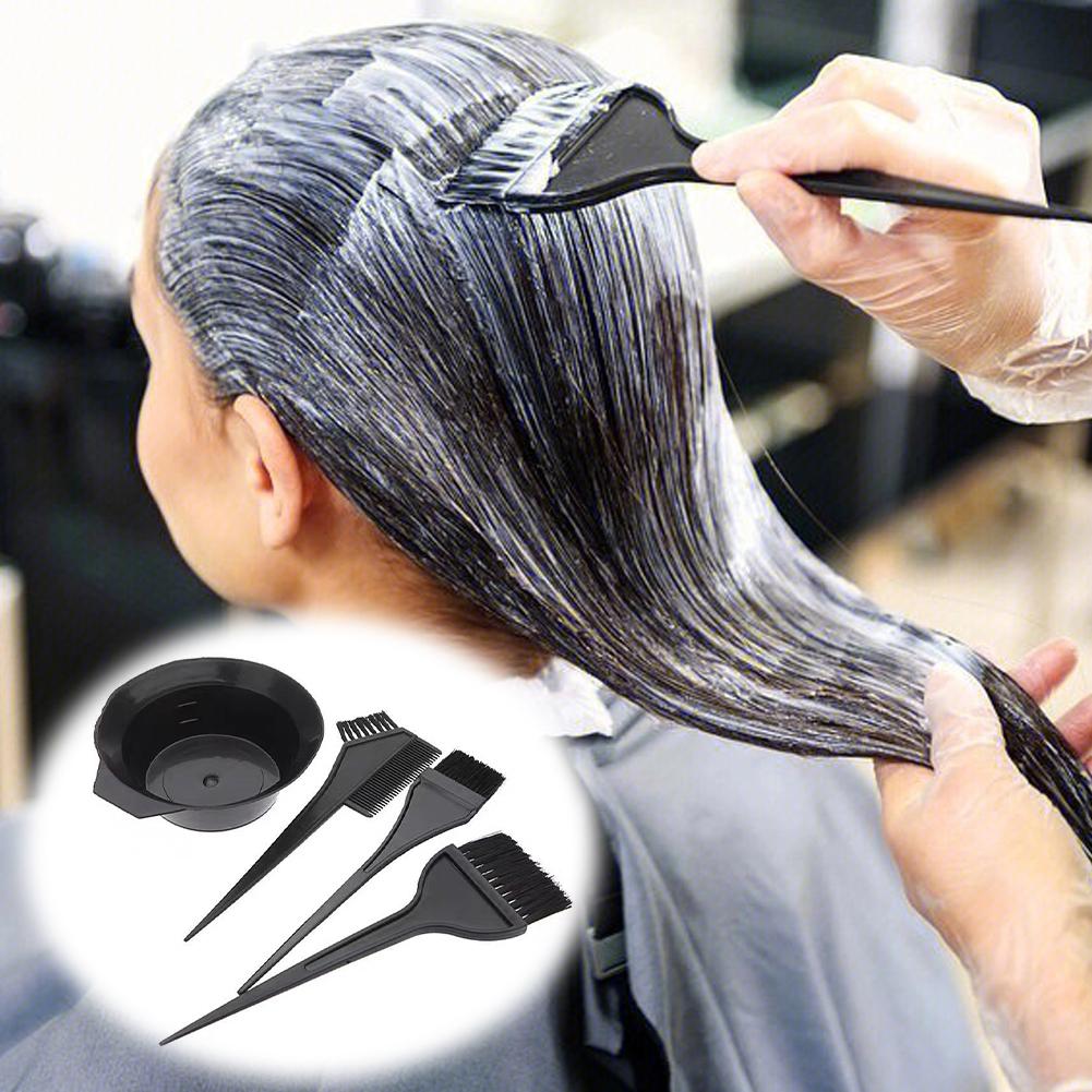 4Pcs Home Salon Hair Dyeing Br - Home Barber のレビューと価格