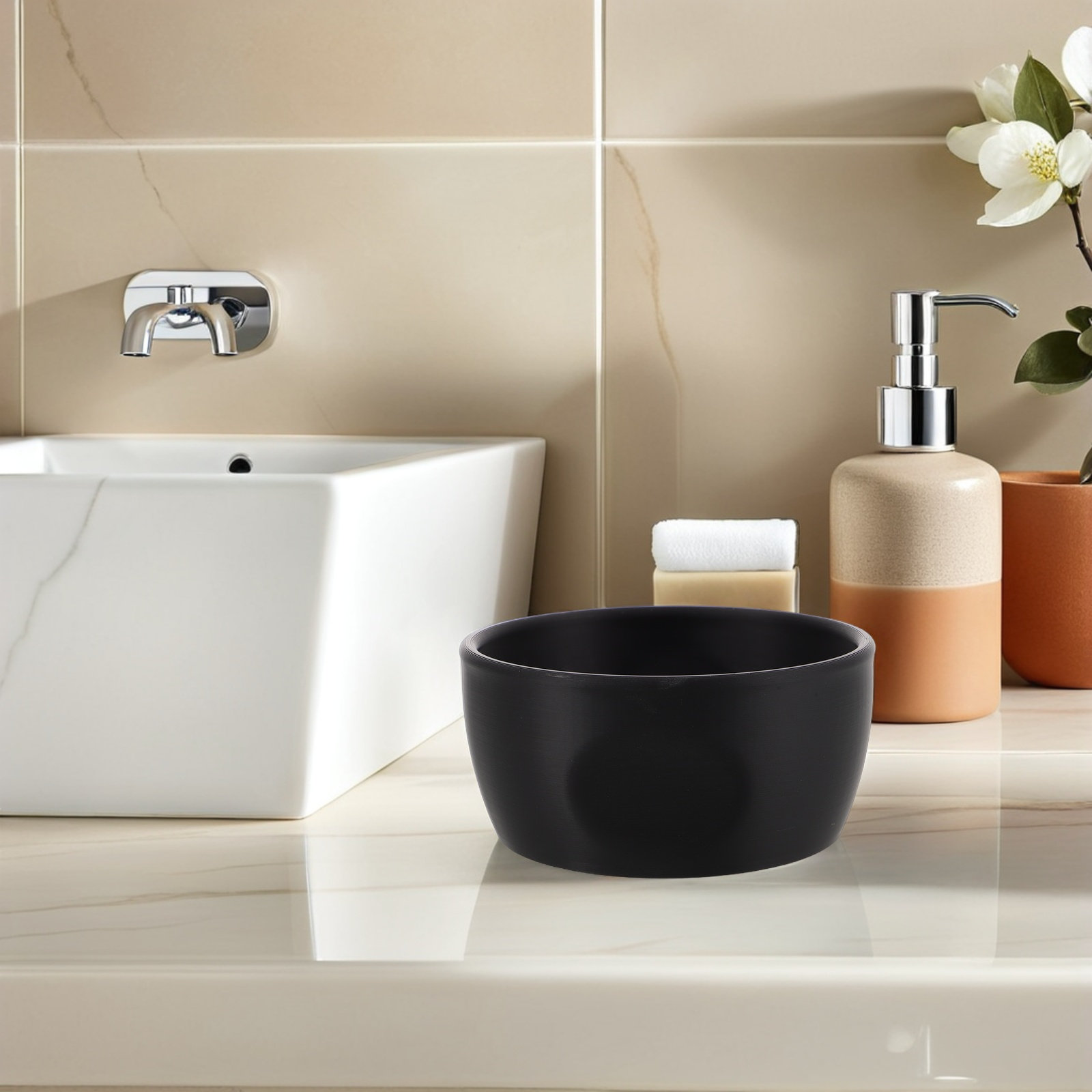 Men's Shaving Soap Bowl Wide M - Home Barber のレビューと価格