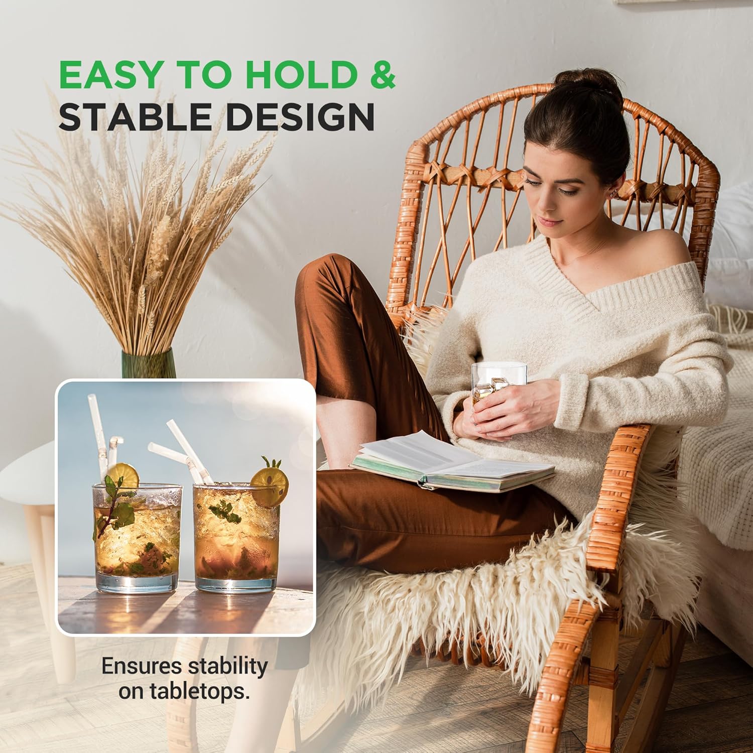 Whiskey Glass Set of 2 – 10 Oz - Old Fashioned Glass のレビューと価格