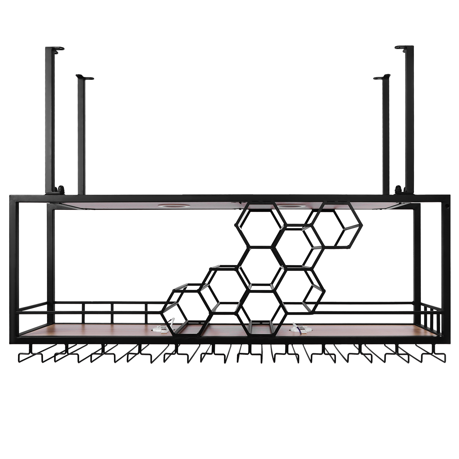 Bar Liquor Bottle Display Shel - Home Bar Shelf のレビューと価格