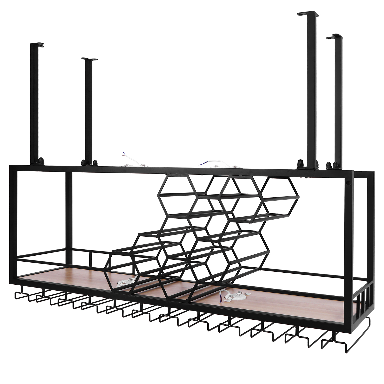 Bar Liquor Bottle Display Shel - Home Bar Shelf のレビューと価格