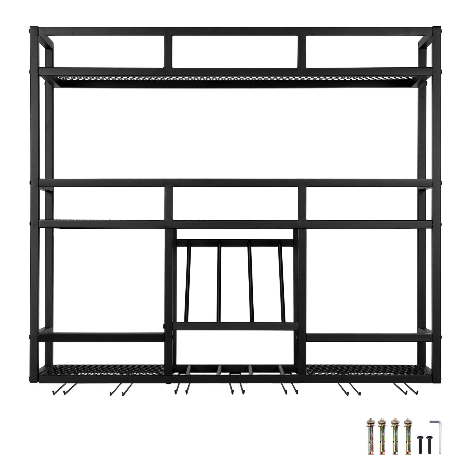 3 Tiers Floating Wine Bottle S - Home Bar Shelf のレビューと価格