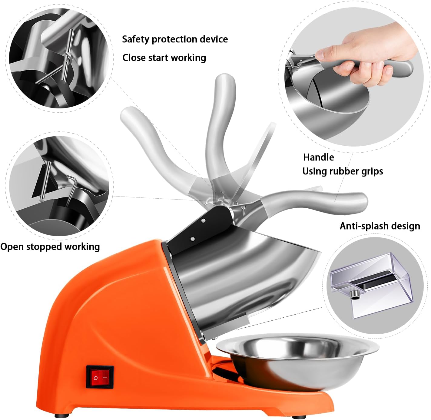 4-Blades Ice Shaver, Electric  - Ice Pick Pick のレビューと価格
