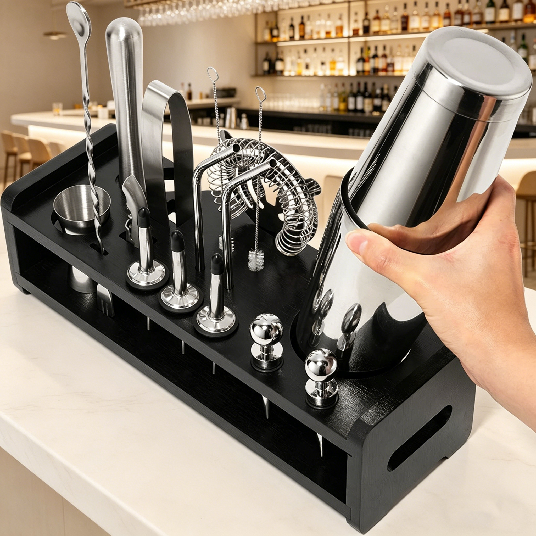 stllCocktail Shaker Set 18 Pie - Boston Shaker Set のレビューと価格