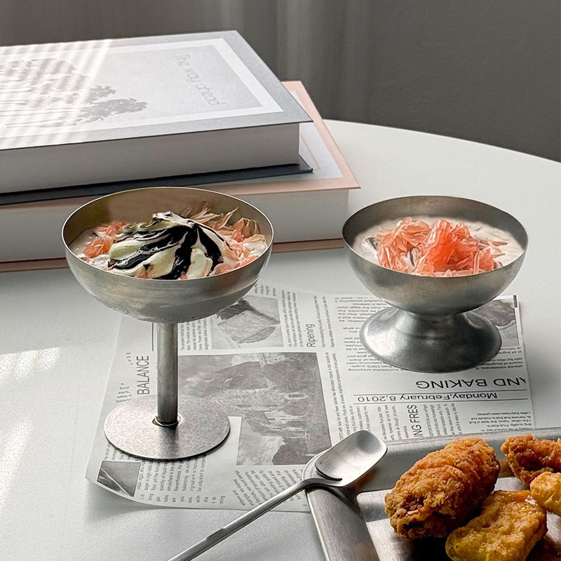 Stainless Steel Ice Cream Cup  - Home Bar Supplies のレビューと価格
