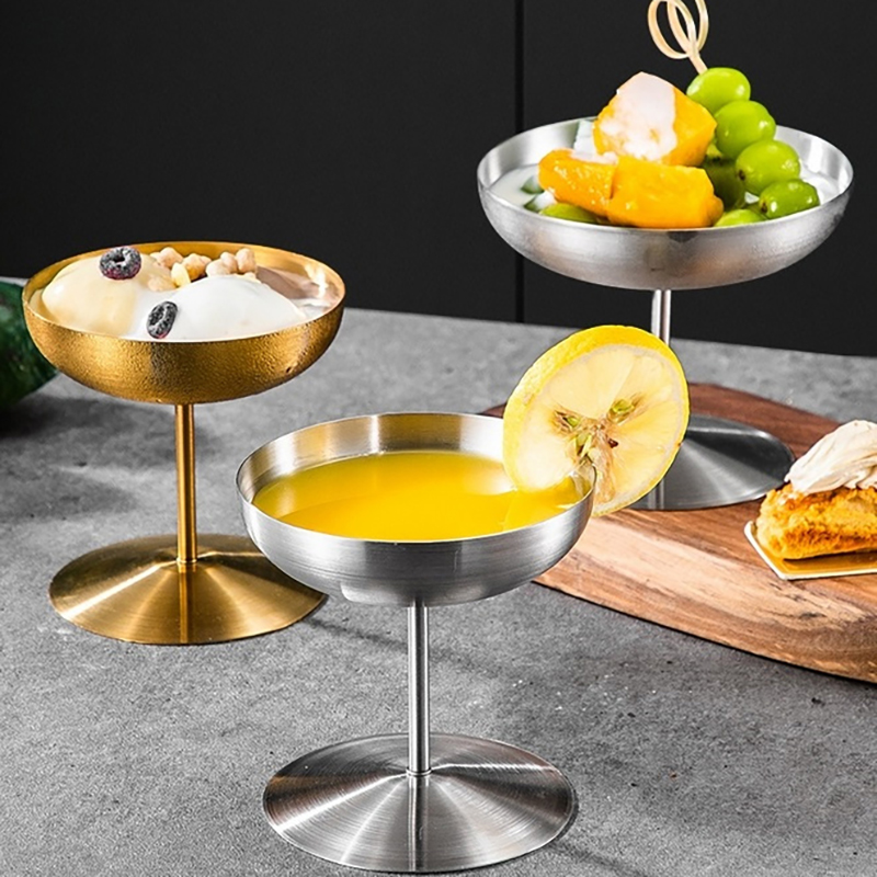 Stainless Steel Ice Cream Cup  - Home Bar Supplies のレビューと価格