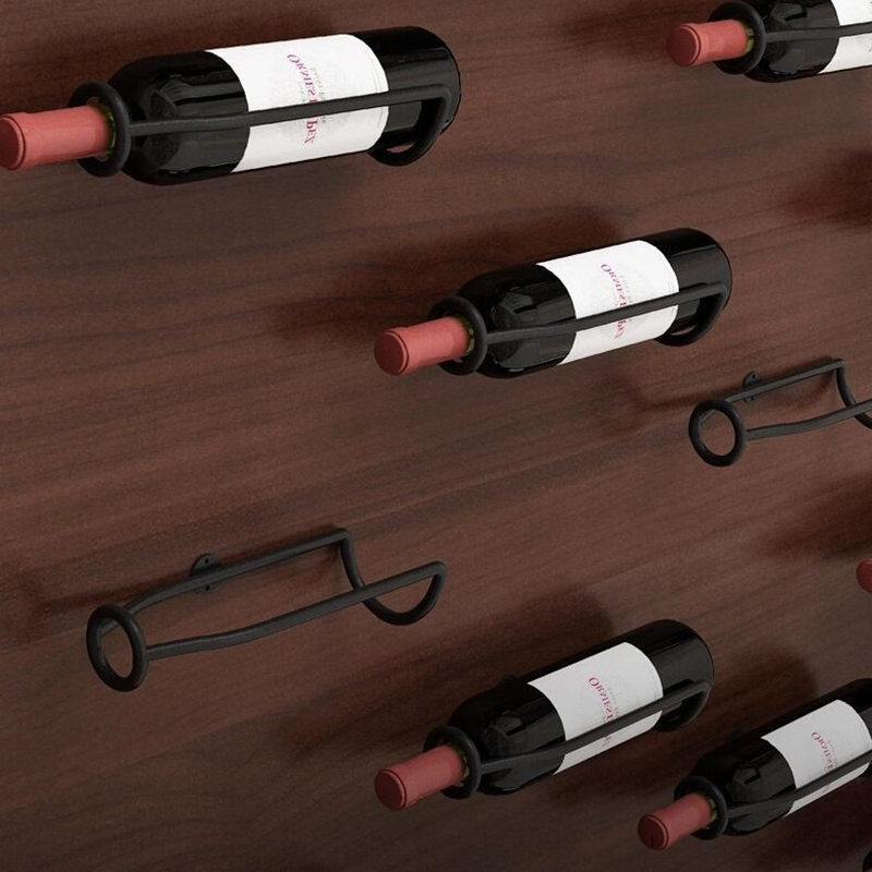 Wall Mounted Iron Wine Storage - Home Bar Shelf のレビューと価格