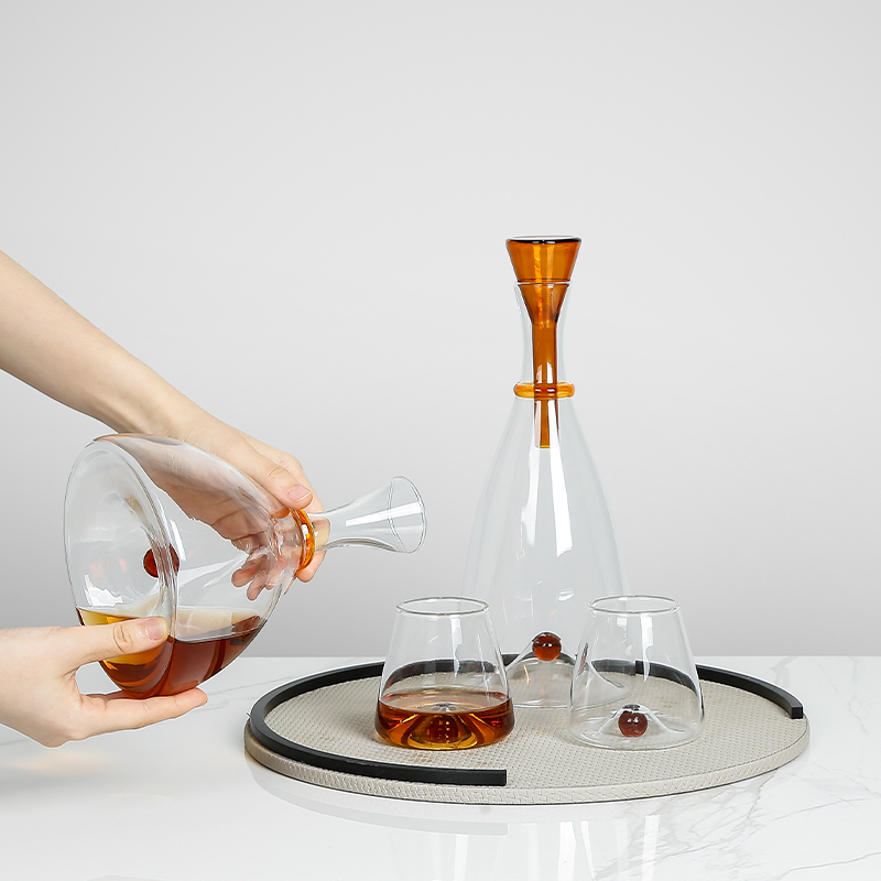 Modern Minimalist Glass Decant - Home Bar And Cabinet のレビューと価格