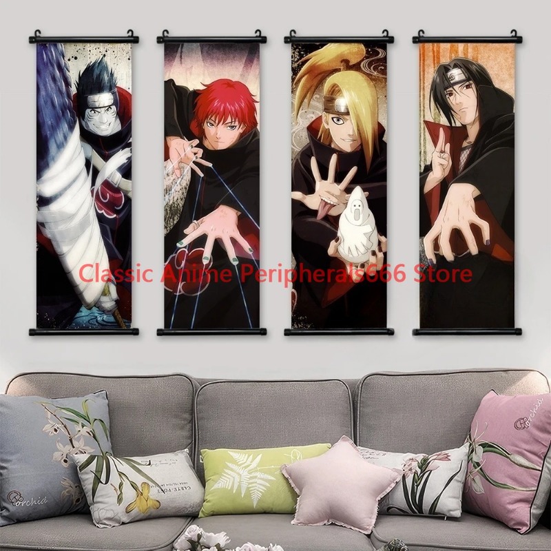 Naruto Hanging Painting Canvas - Home Bar Shelf のレビューと価格