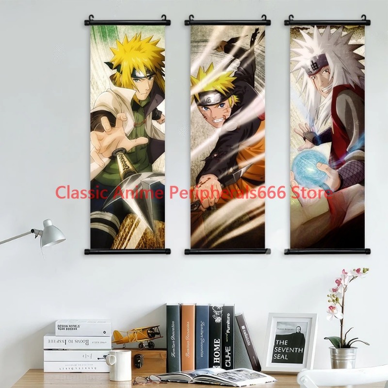 Naruto Hanging Painting Canvas - Home Bar Shelf のレビューと価格