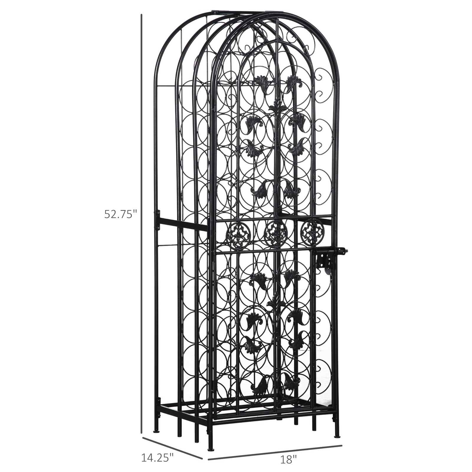 Free Standing Wine Rack 45 Bot - Home Bar And Cabinet のレビューと価格