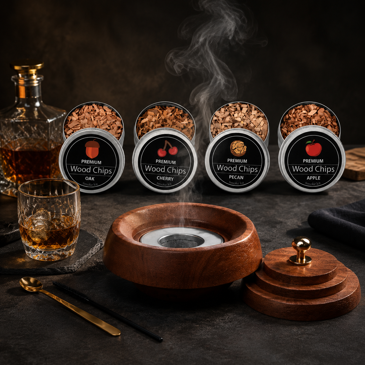 Whiskey Smoker Kit Cocktail Sm - Smoking Gun Kit のレビューと価格