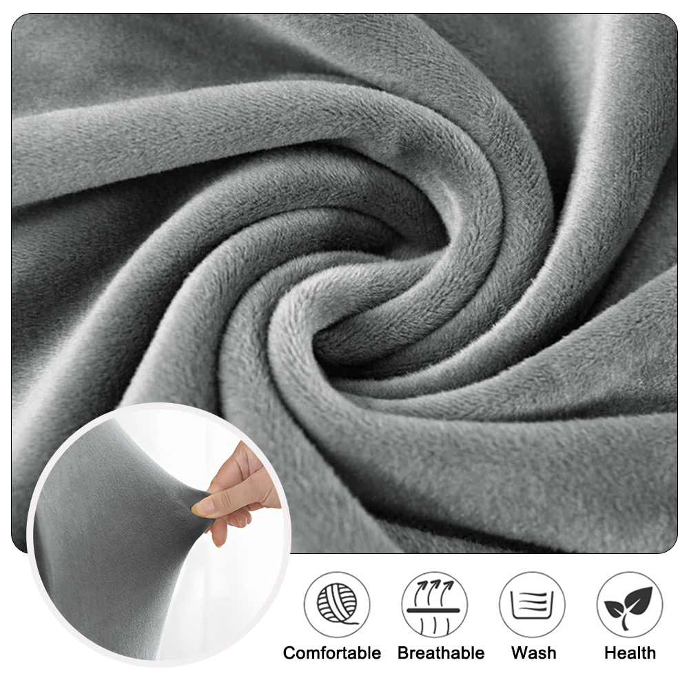 Velvet Solid color Chair Cover - Home Bar Seating のレビューと価格