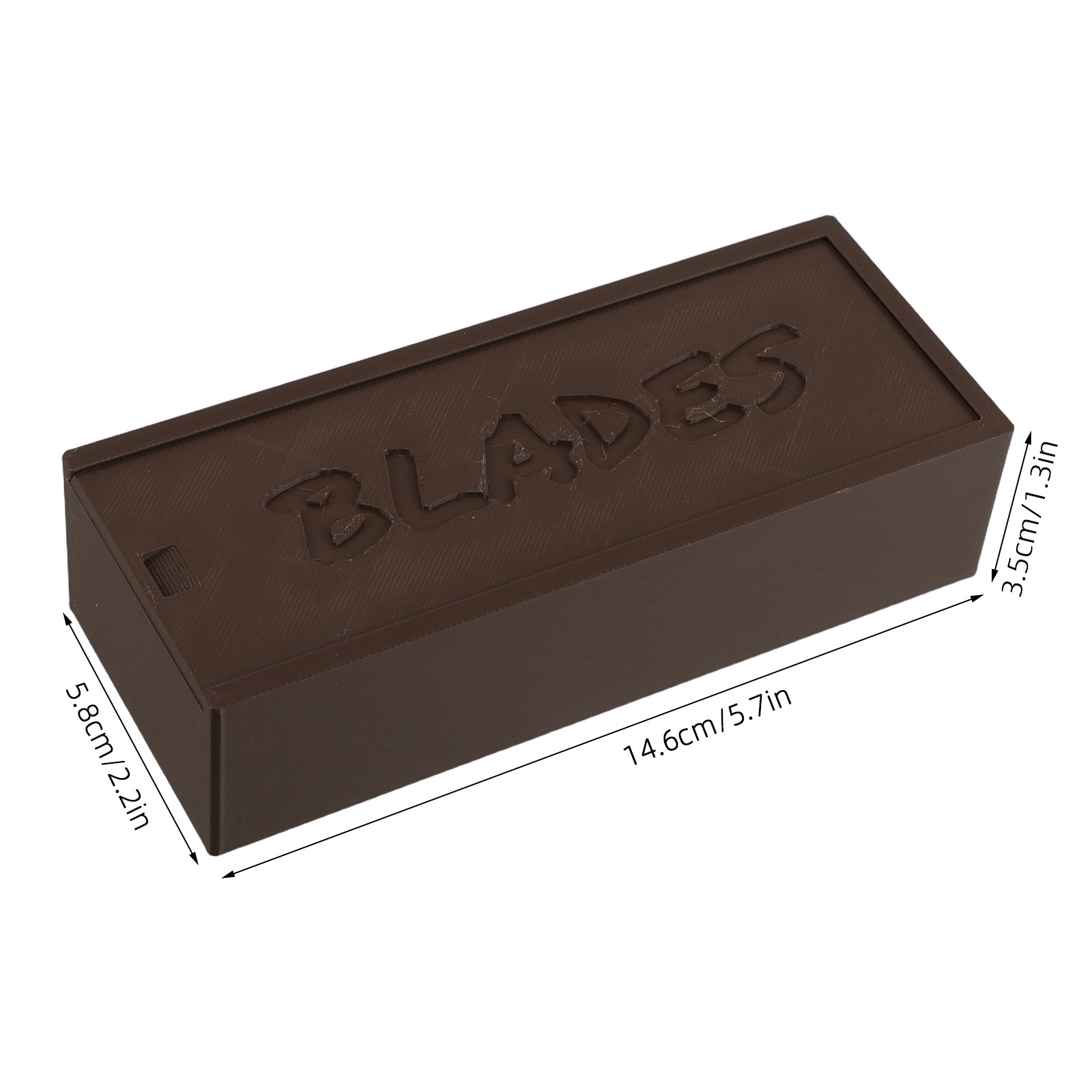 Plastic Brown Blade Storage Do - Home Barber のレビューと価格