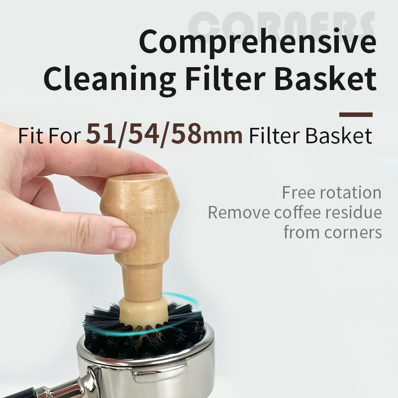 Coffee Brush Cleaner Solid Woo - Home Bar Supplies のレビューと価格