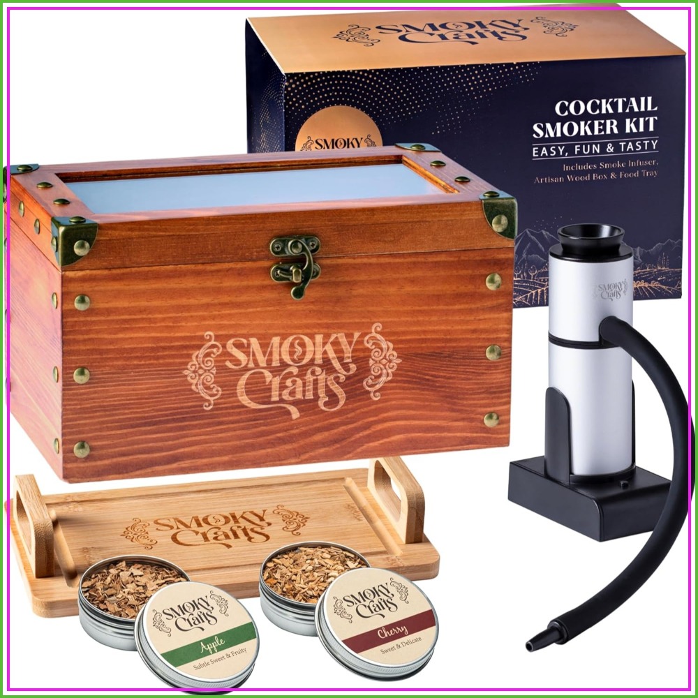 Whiskey Smoker Kit with Smoke  - Smoking Gun Kit のレビューと価格