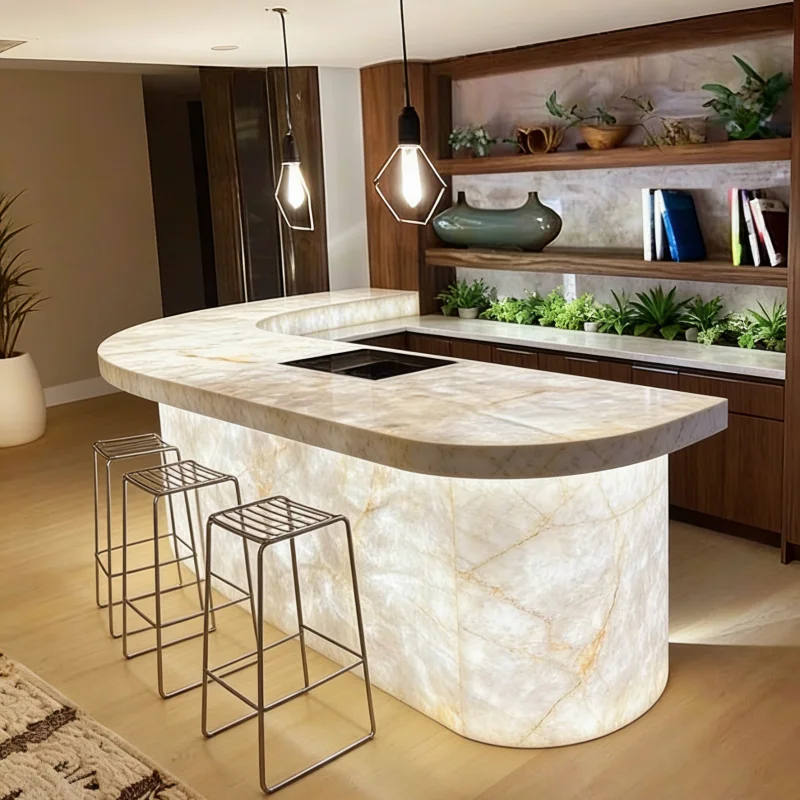 custom.Luxury Customized Solid - Home Bar And Counter のレビューと価格